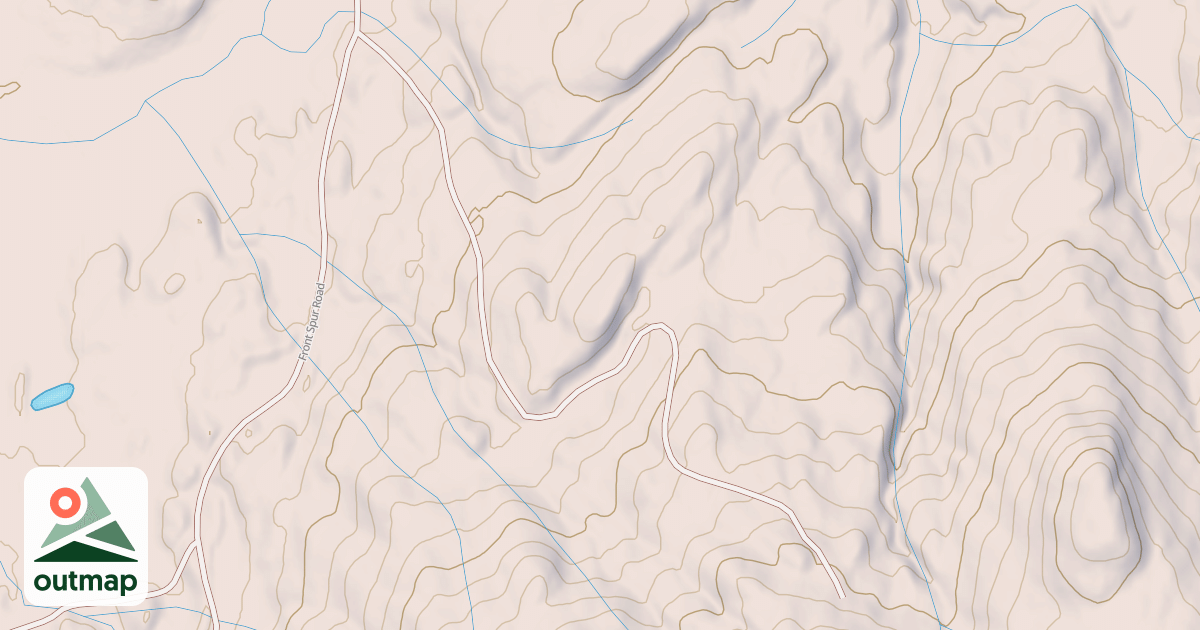 Map of USFS Motor Vehicle Use Map Roads {F64D5D10-253B-410E-98A0-6C8B425FBDF2}