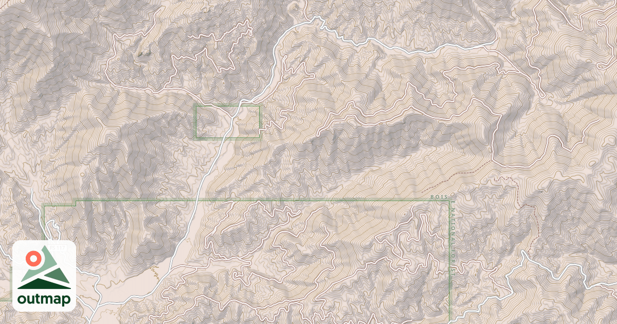 Map of SMITH CREEK