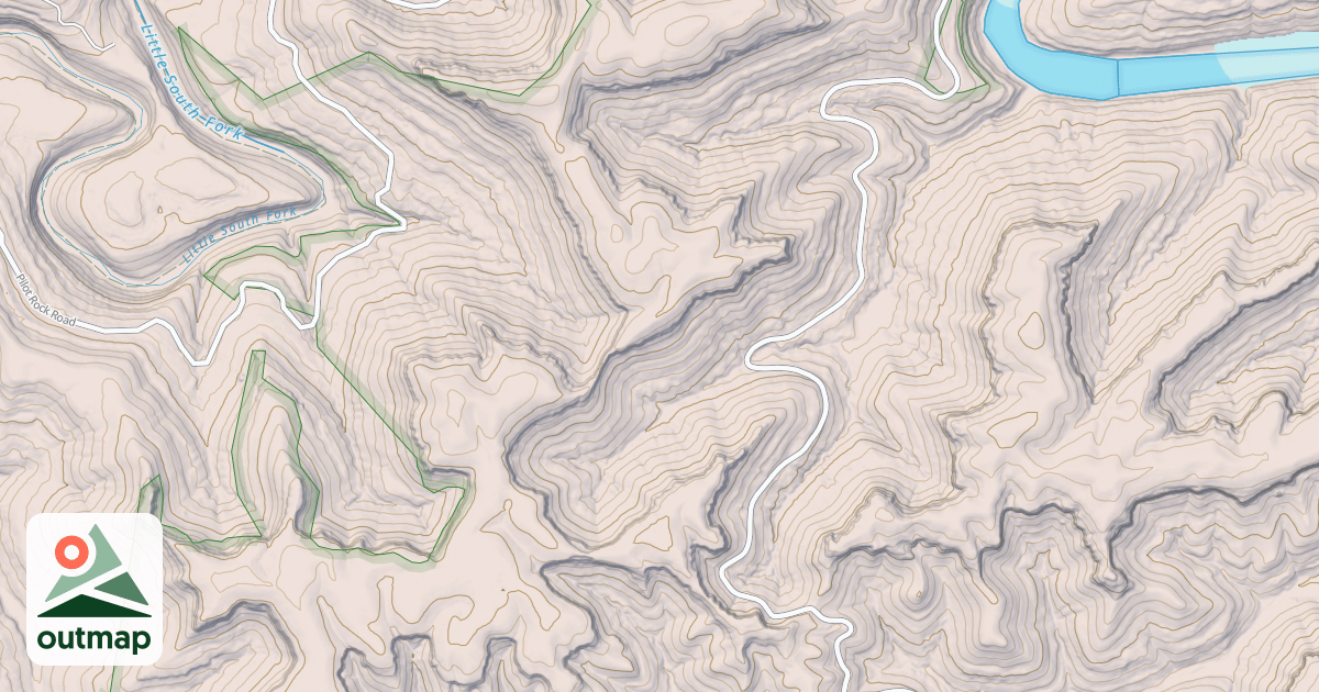 Map of USFS Motor Vehicle Use Map Trails 20729