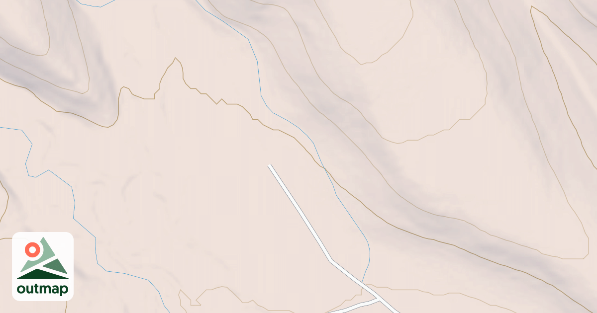 Map of E FORK SHERIDAN CR
