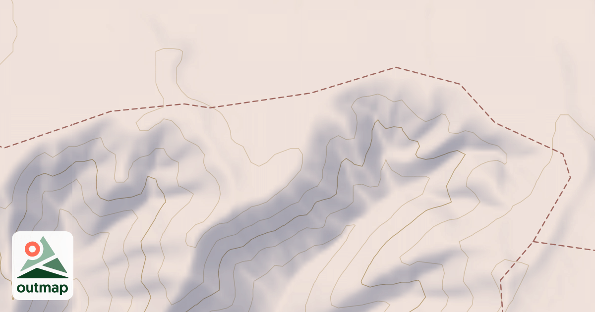 Map of Badlands Trail