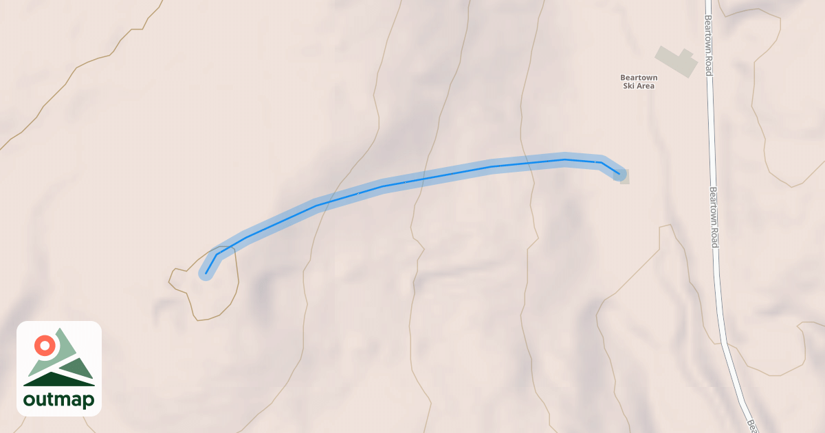 Map of Main Slope