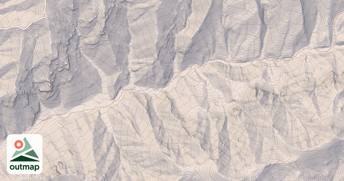 Map of Blacks Canyon