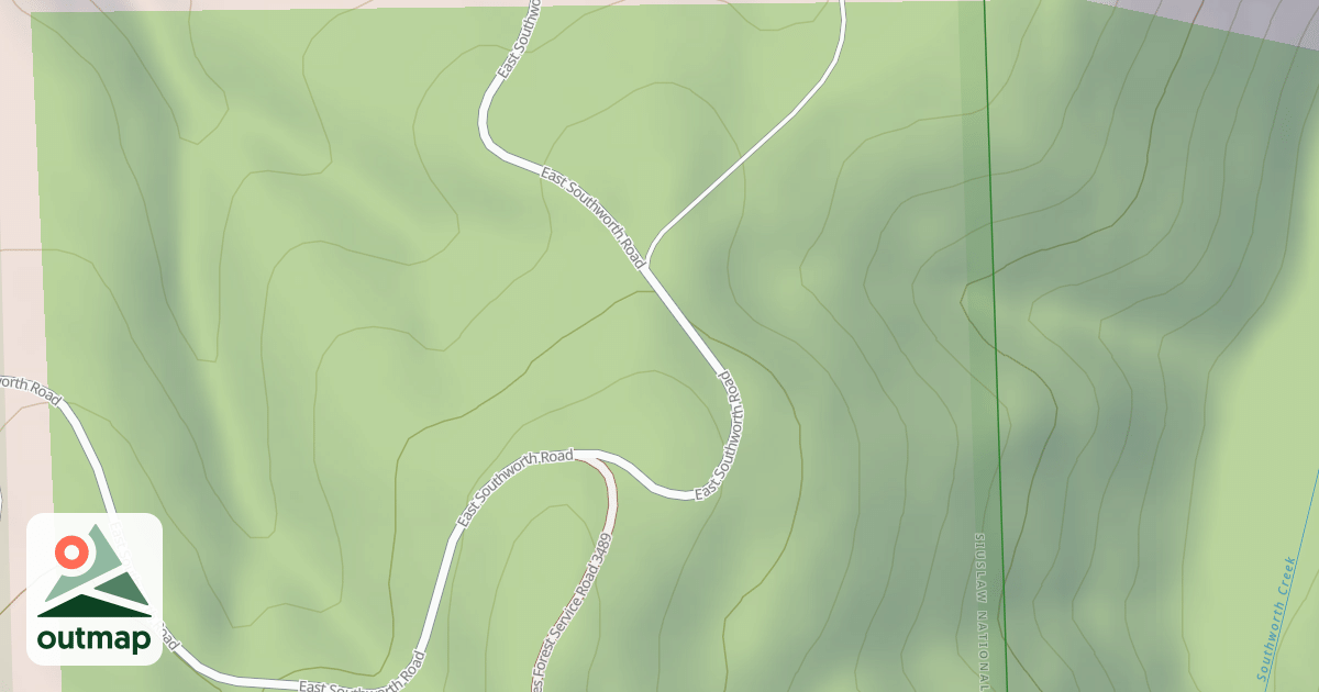 Map of USFS National Forest System Roads {DBFB12EB-B68C-4716-B8A6-19A00C3C01B9}