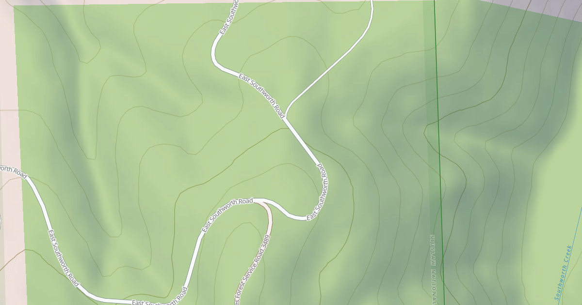 Map preview of USFS National Forest System Roads {DBFB12EB-B68C-4716-B8A6-19A00C3C01B9}