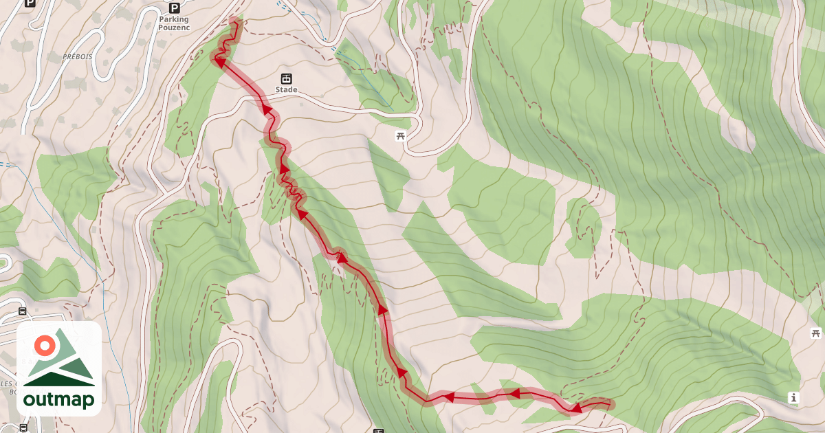 Map of DH Cool Rider