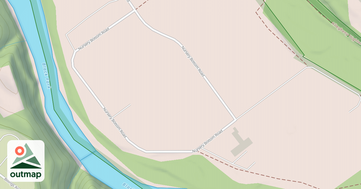 Map of PARSONS NUR.- B
