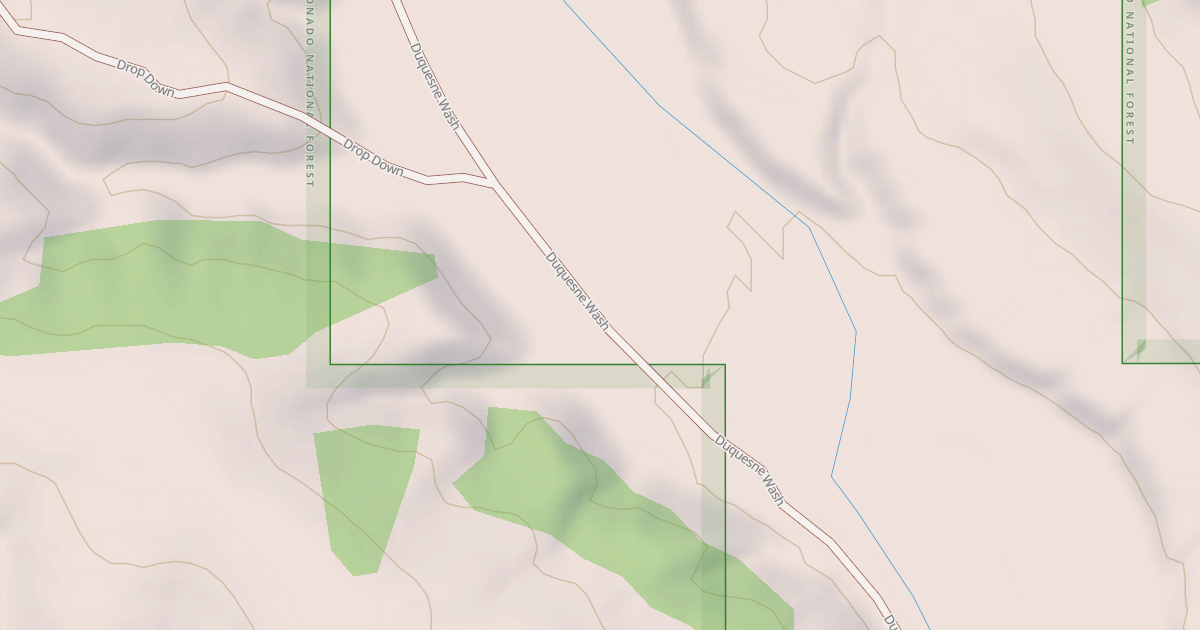 Map preview of DUQUESNE WASH