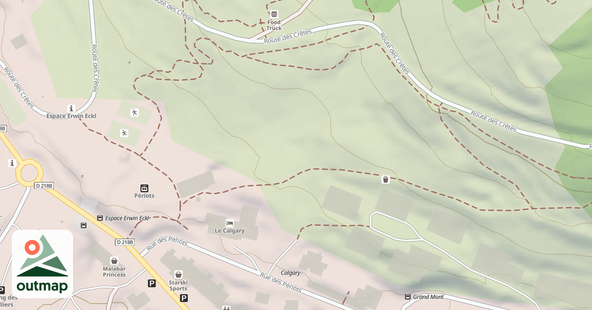 Map of Mountain Twister
