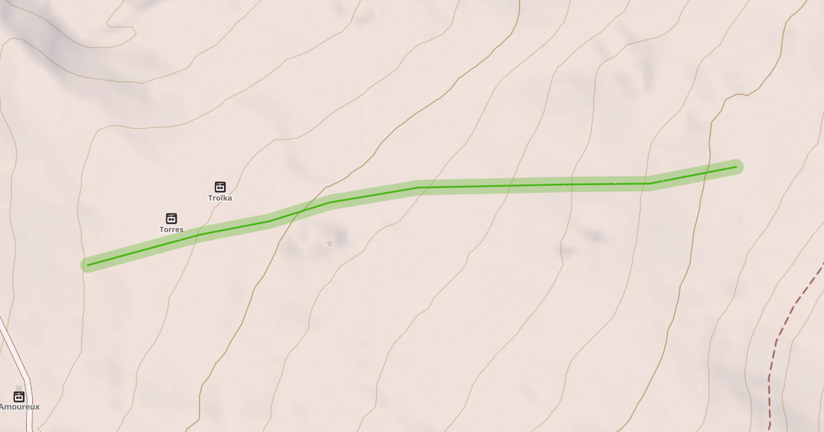 Map preview of Les Casses