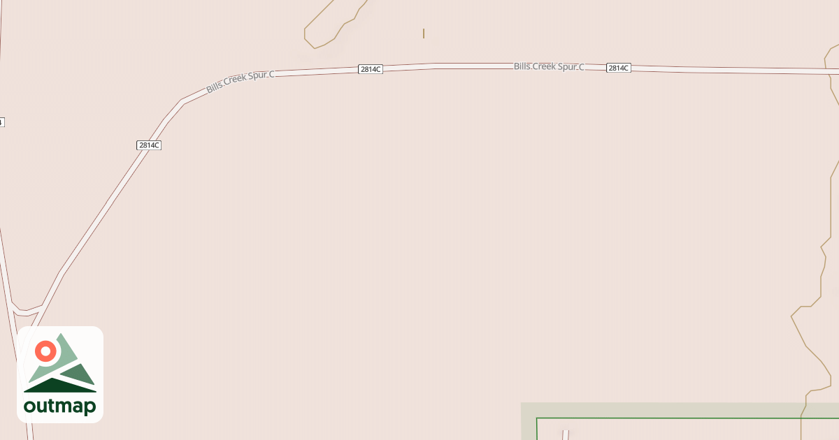 Map of BILLS CREEK SPUR C