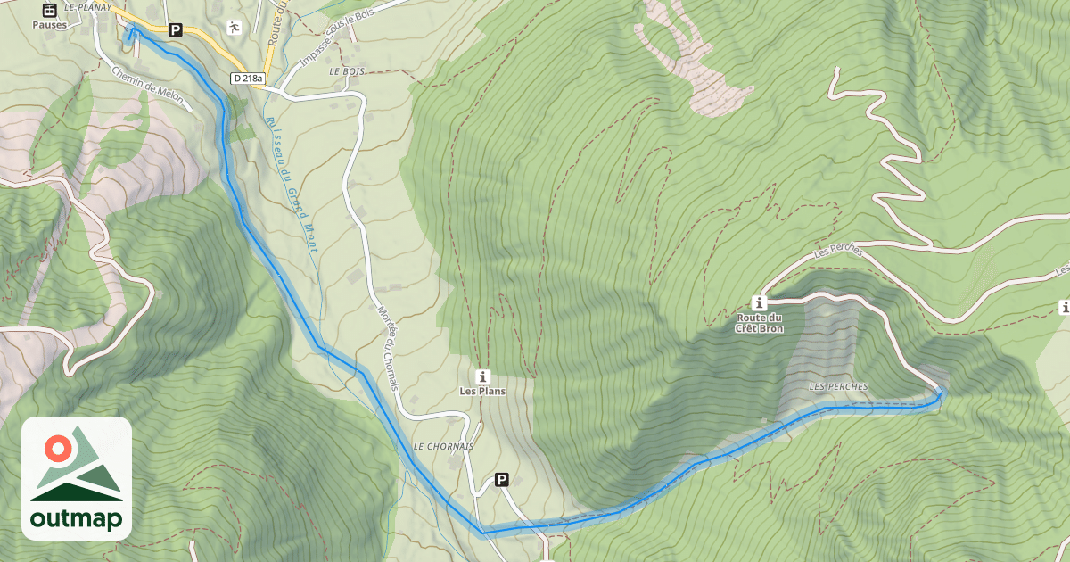 Map of Combe de Perche