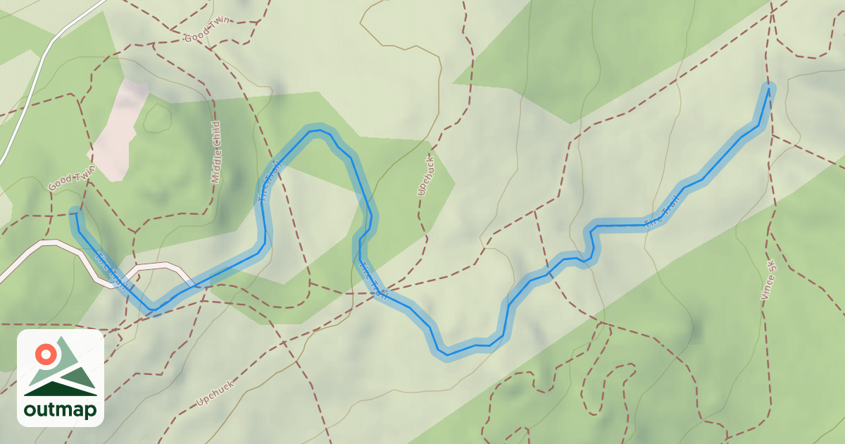 Map of Tire Trail