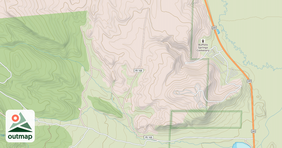 Map of PONDEROSA