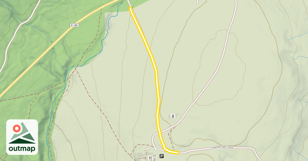Map of Vassivière