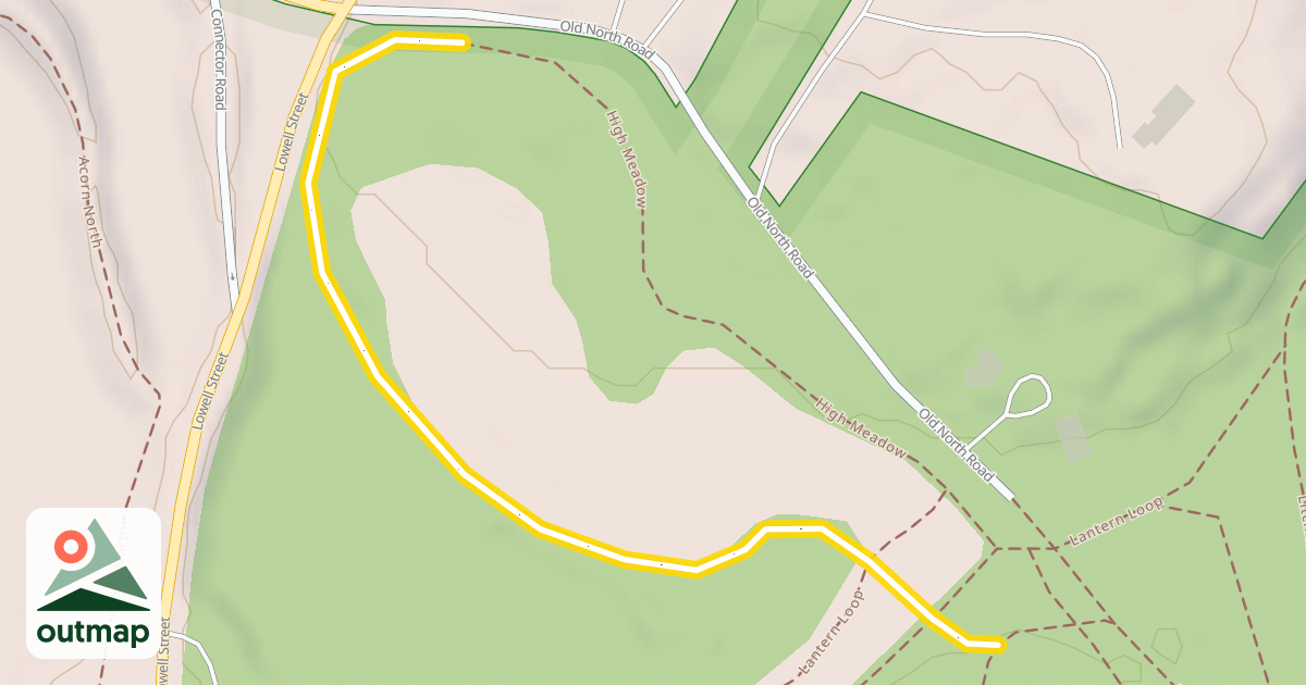 Map of High Meadow