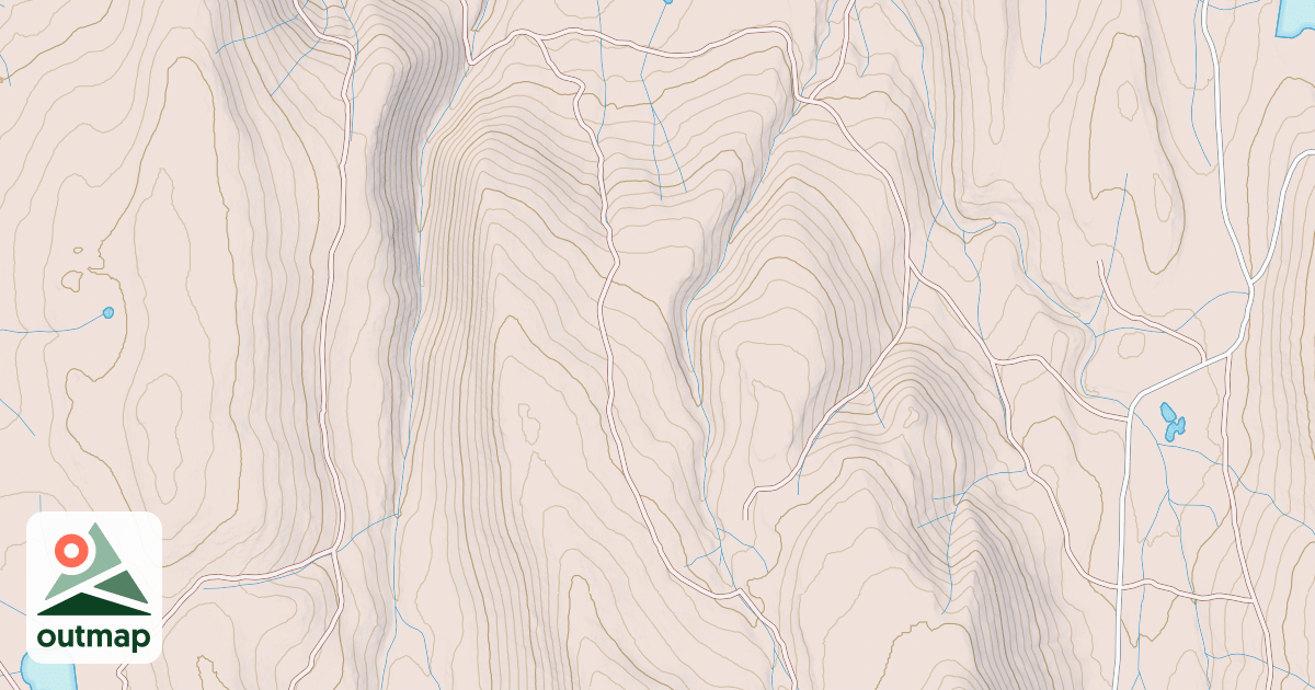 Map of B PACKWOOD SPR SPUR