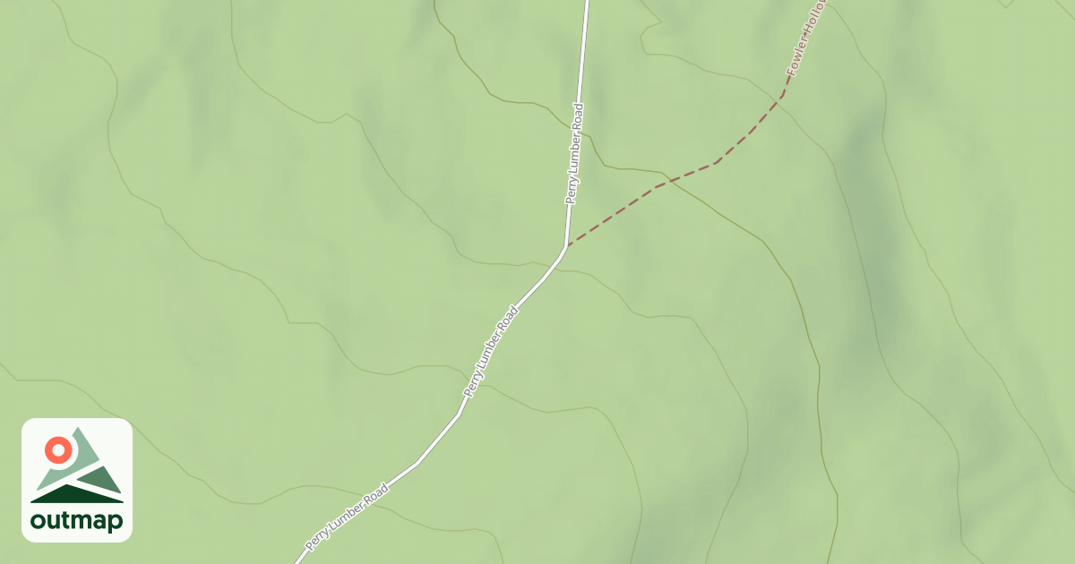 Map of Fowlers Hollow Trails
