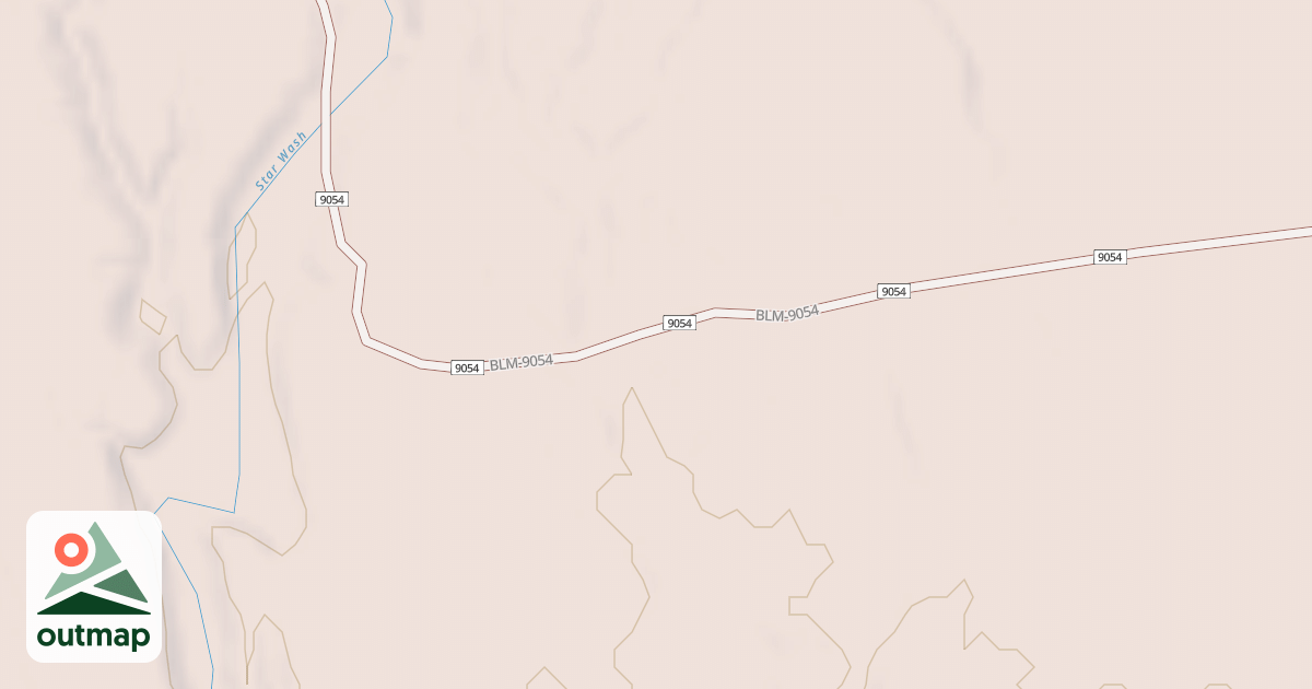 Map of BLM National GTLF Public Motorized Roads 20587534-dbc7-4be9-b468-cdea9d8ccfeb