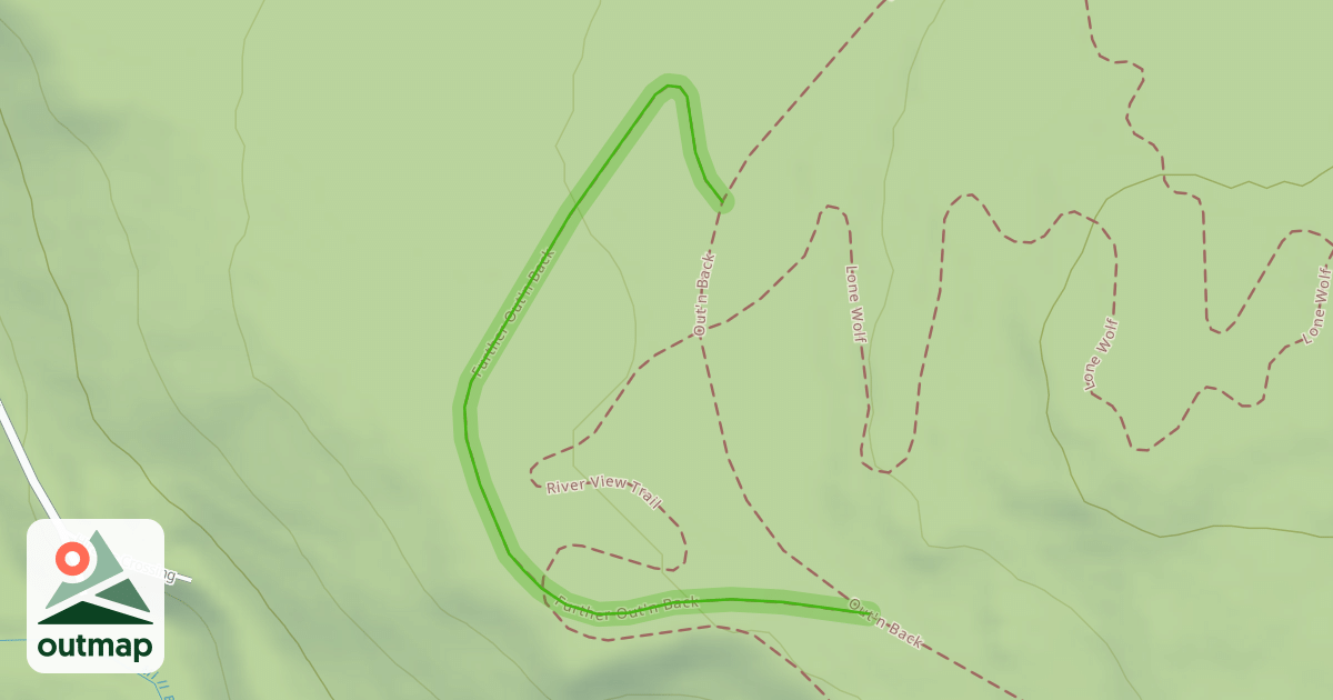 Map of Further Out'n Back