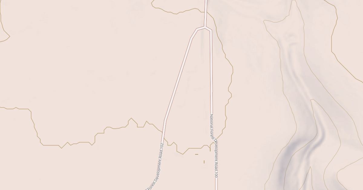 Map preview of USFS National Forest System Roads {2FDA2A12-319C-48FF-920E-28A8E5CCB826}