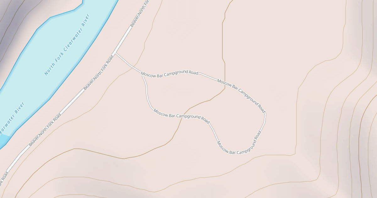 Map preview of MOSCOW BAR CAMP GRD