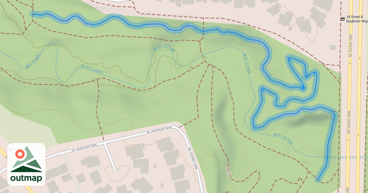 Map of Apistikakakes / Magpie