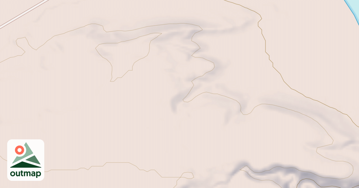 Map of BIG BEND NORTH DISPERSED A