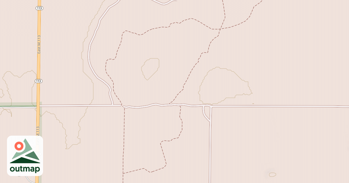Map of Grand Traverse Motorcycle Trail