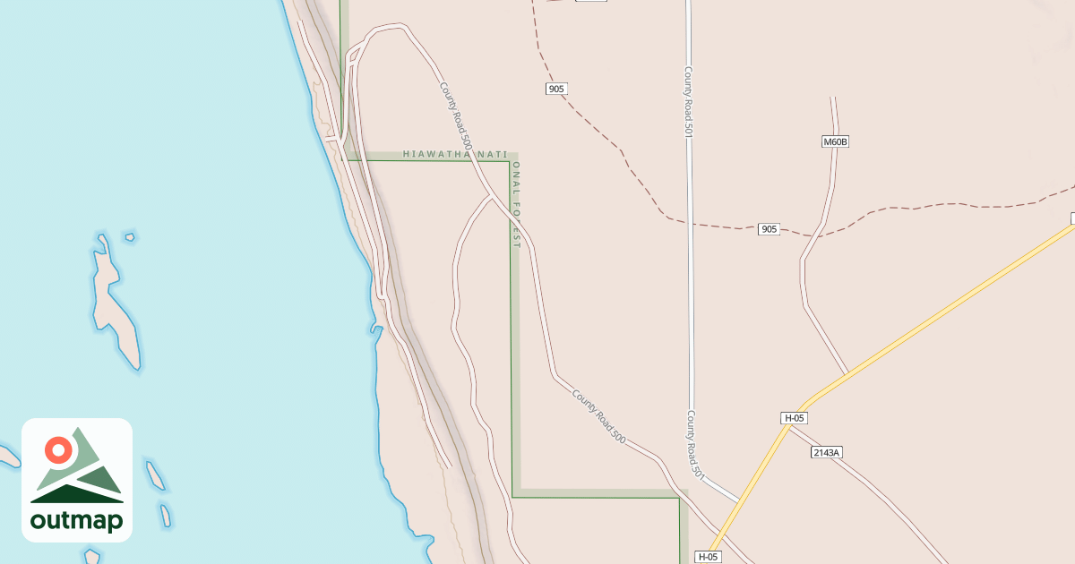 Map of BASIN LANDING
