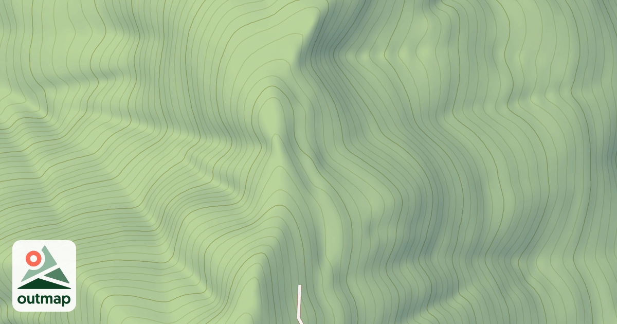 Map of CLIFF CREEK ROAD