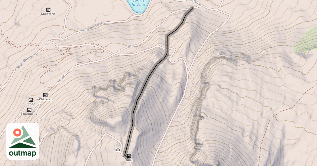 Map of Couloir de la Sonnerie