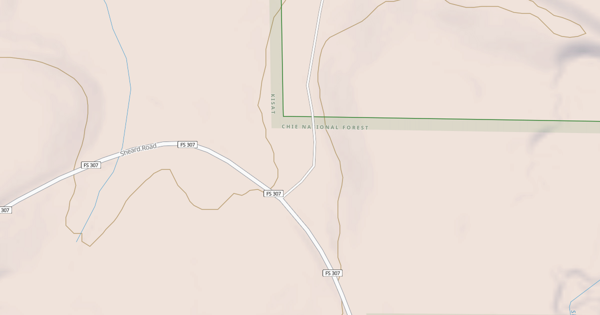 Map preview of USFS Motor Vehicle Use Map Roads {24695D0B-84C7-4F34-A750-5E50D5DF258F}