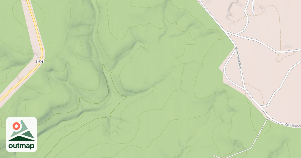Map of DEEP HOLLOW SOUTH