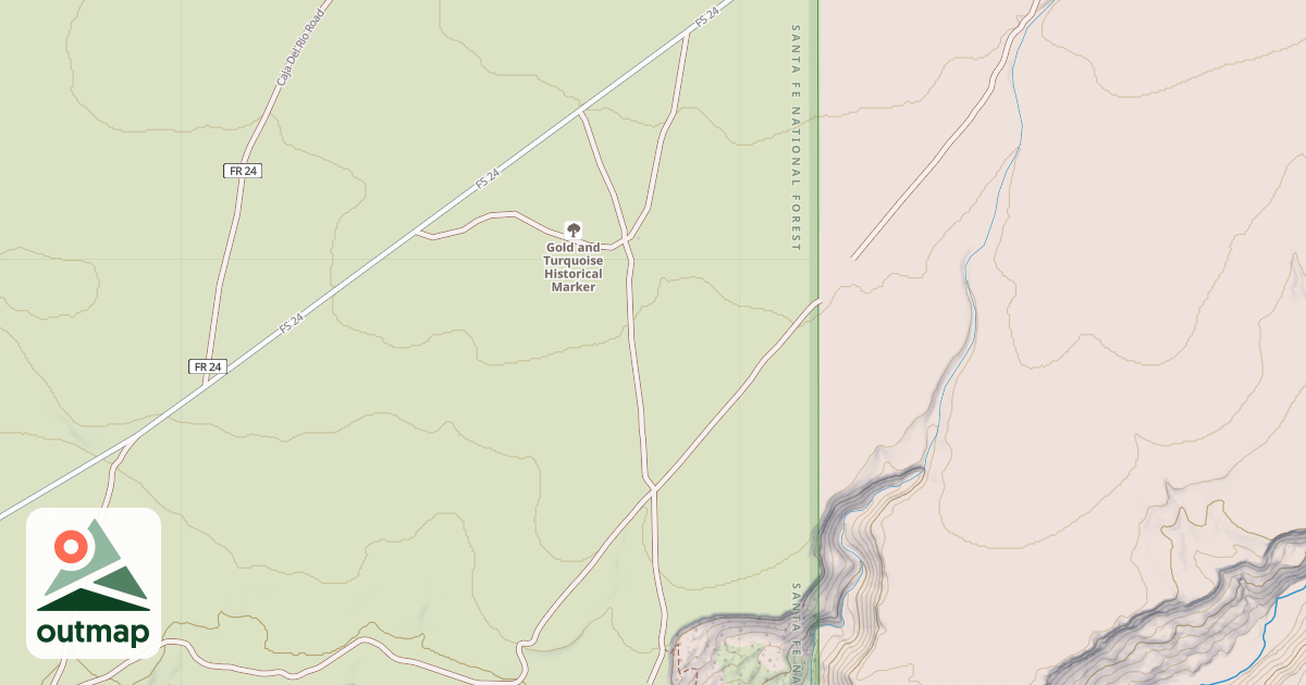 Map of USFS National Forest System Roads {FD9F5BD2-44F3-4320-A472-011B5F2846B4}