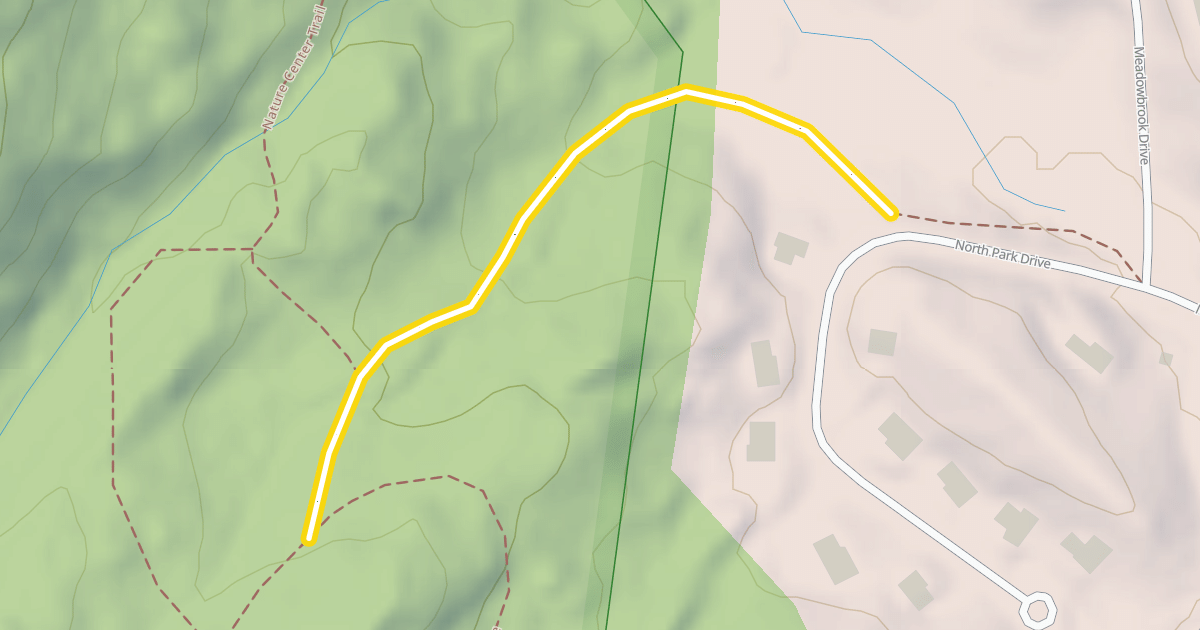 Map preview of Parks Connector