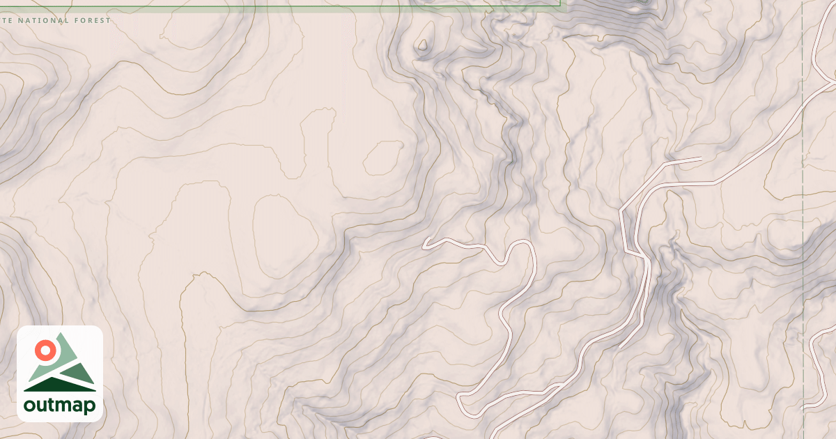 Map of CALAMITY MEADOWS