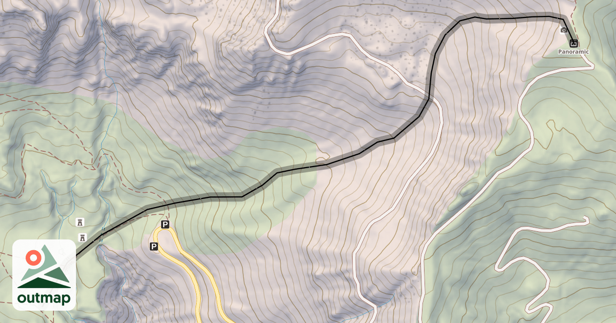Map of Coume l'Ayse