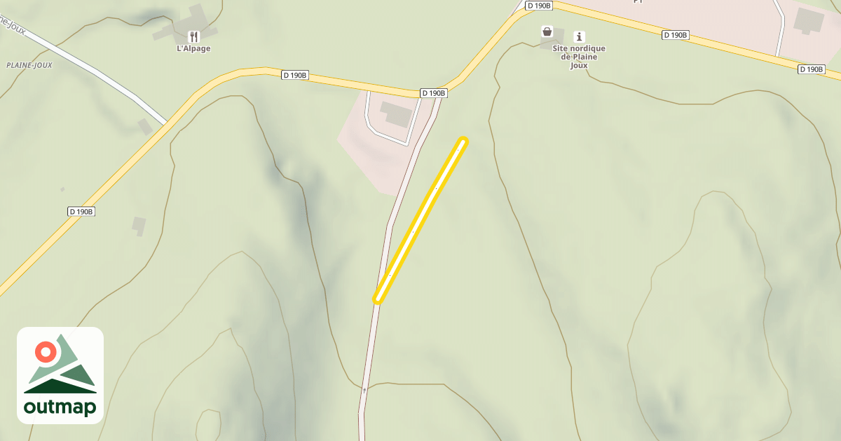 Map of La Pesse