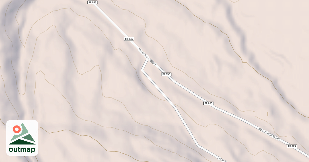 Map of ELAM CREEK CLARK CREEK CONNECT