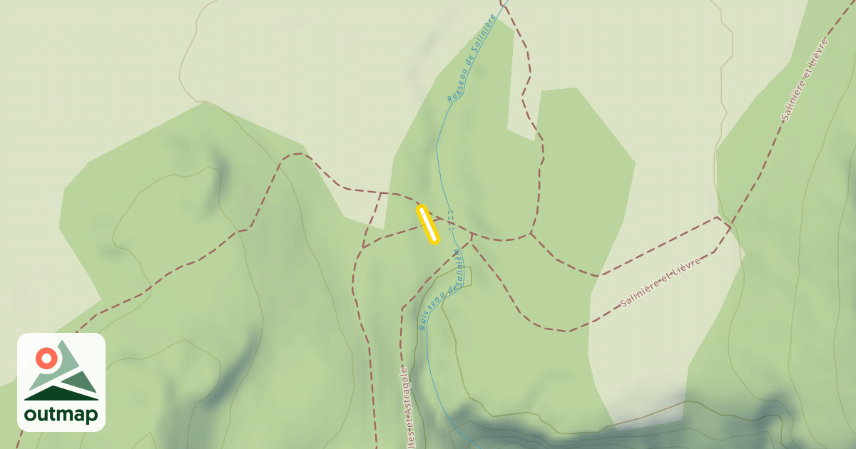 Map of Lièvre