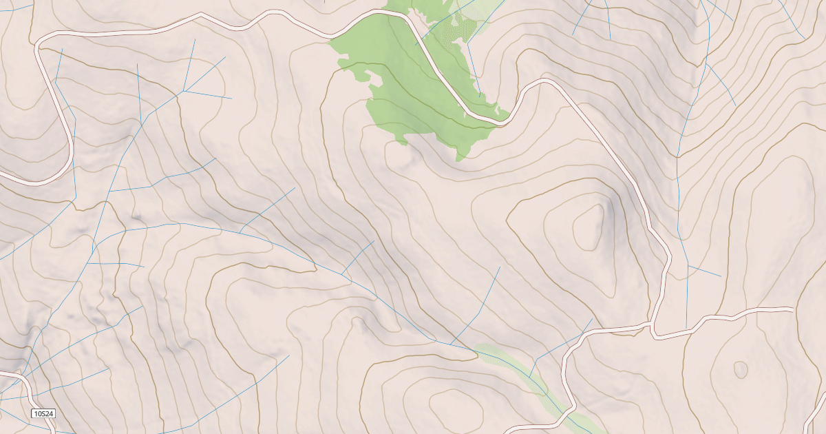 Map preview of BOUNDARY SPUR X
