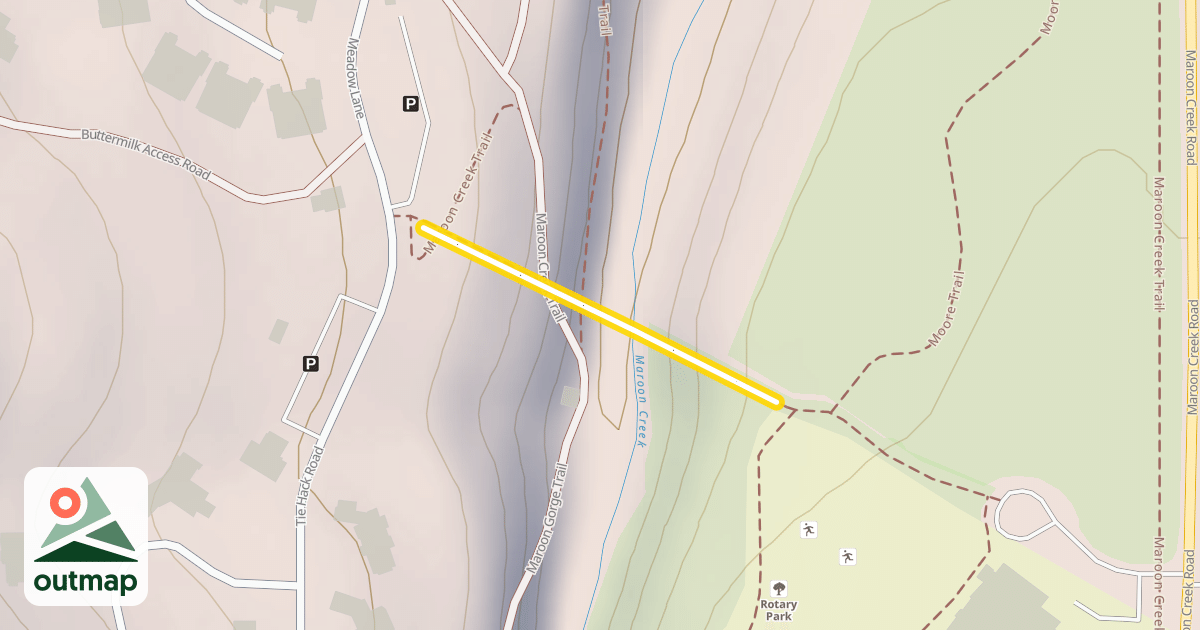 Map of Terral Wade Bridge