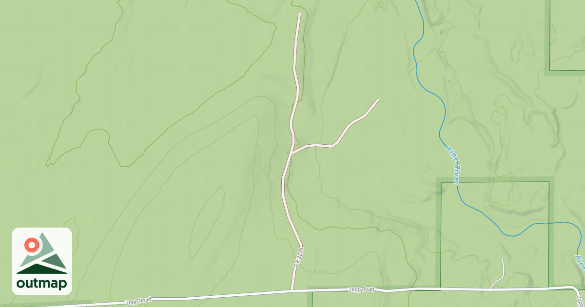 Map of FR 2279