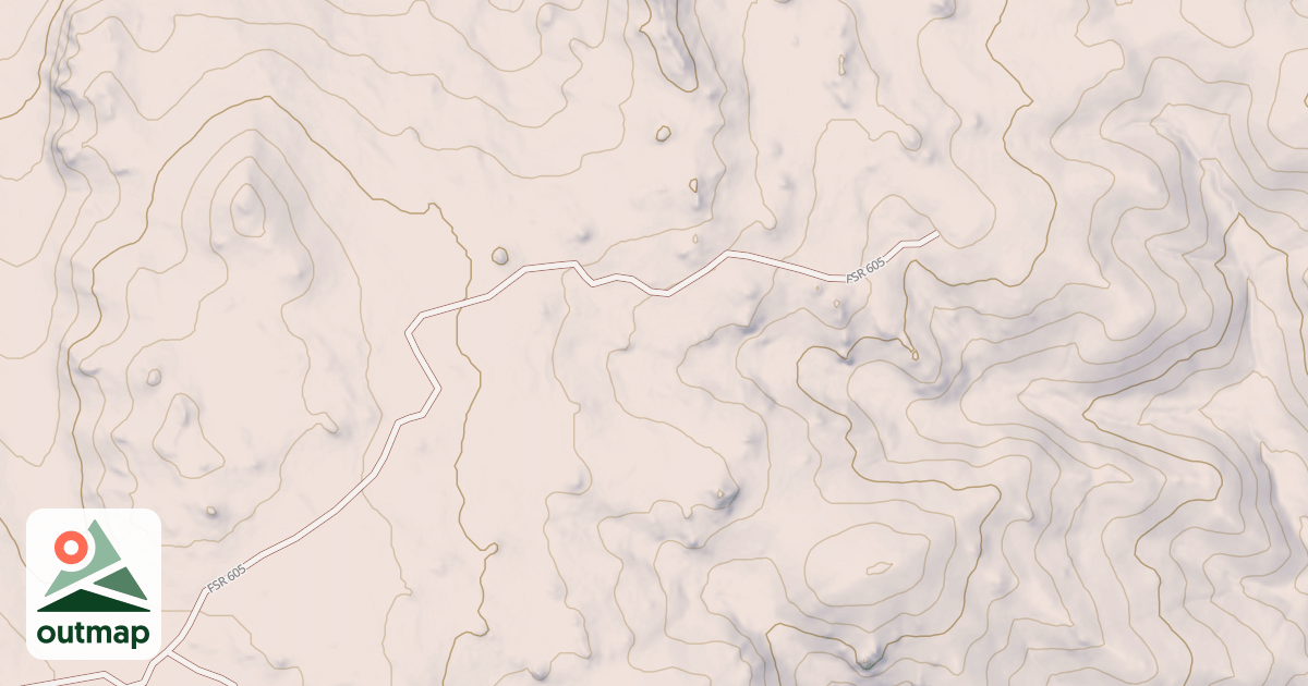 Map of GROMMUND SPUR