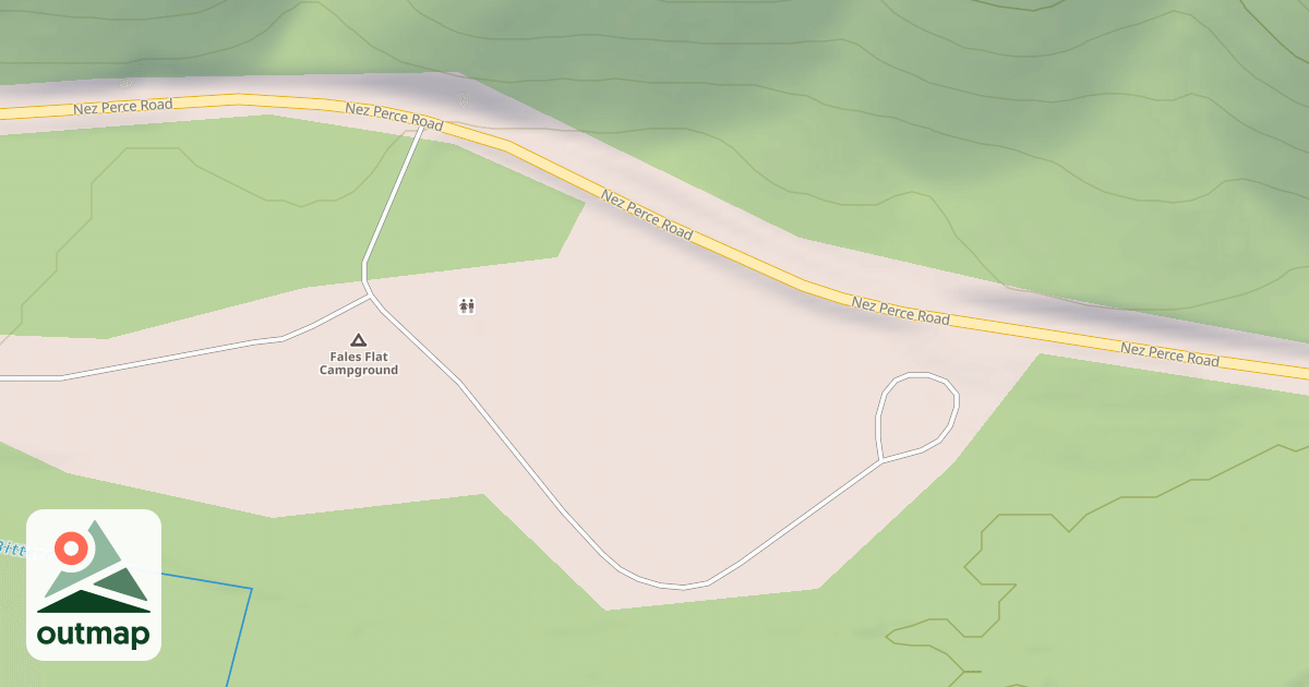 Map of (FDR) FALES FLAT