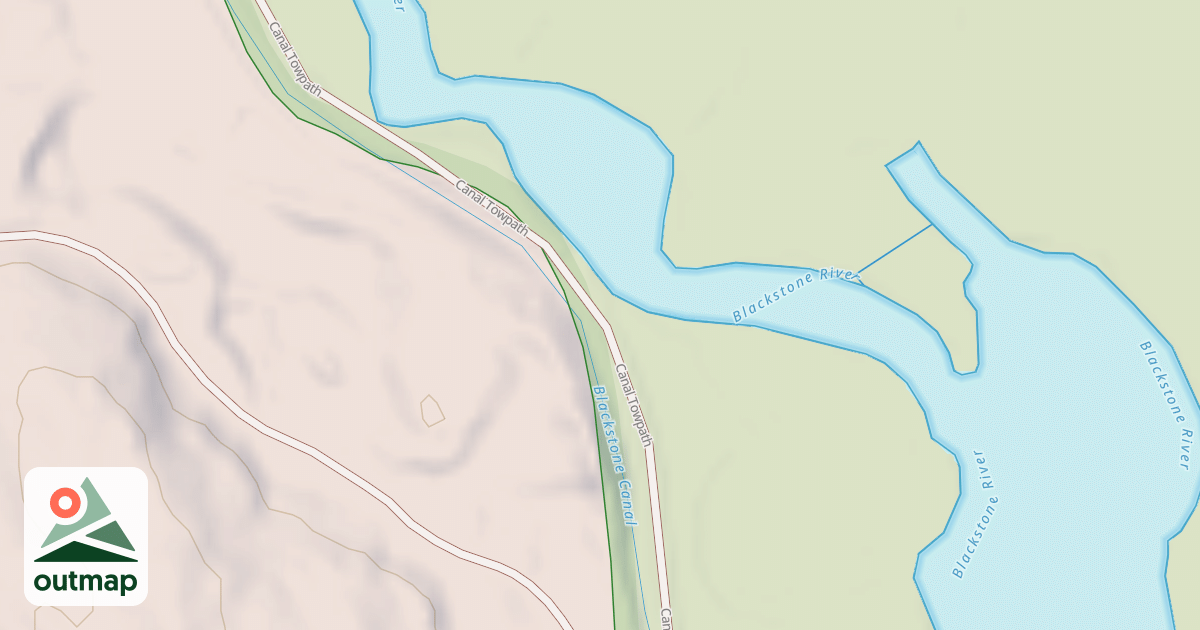 Map of Towpath Trail