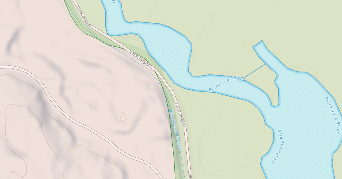 Map preview of Towpath Trail