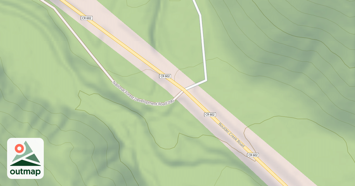 Map of LOWER CABIN