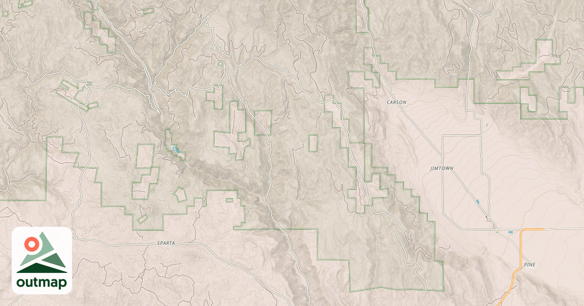 Map of Eagle Drive Snowmobile